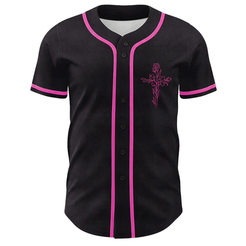 Christianartworkshop Glaube statt Angst Lammschädel Kreuz Christliches Unisex-Baseballtrikot - image 2