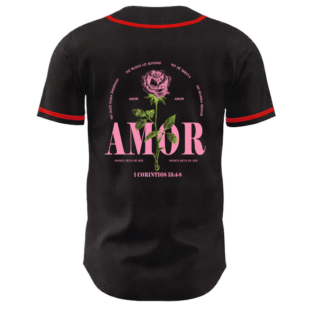 Christianartworkshop Glaube statt Angst Lammschädel Kreuz Christliches Unisex-Baseballtrikot - image 16