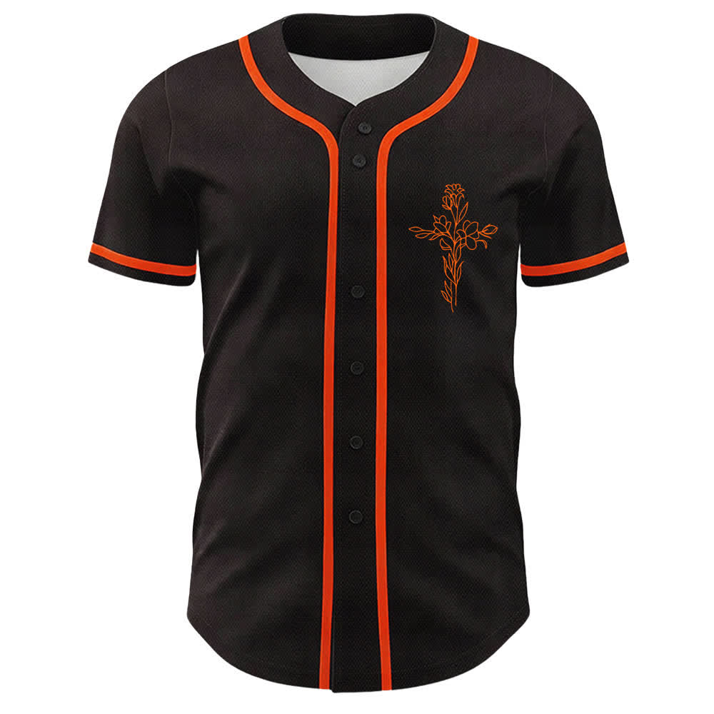 Christianartworkshop Glaube statt Angst Lammschädel Kreuz Christliches Unisex-Baseballtrikot - image 20