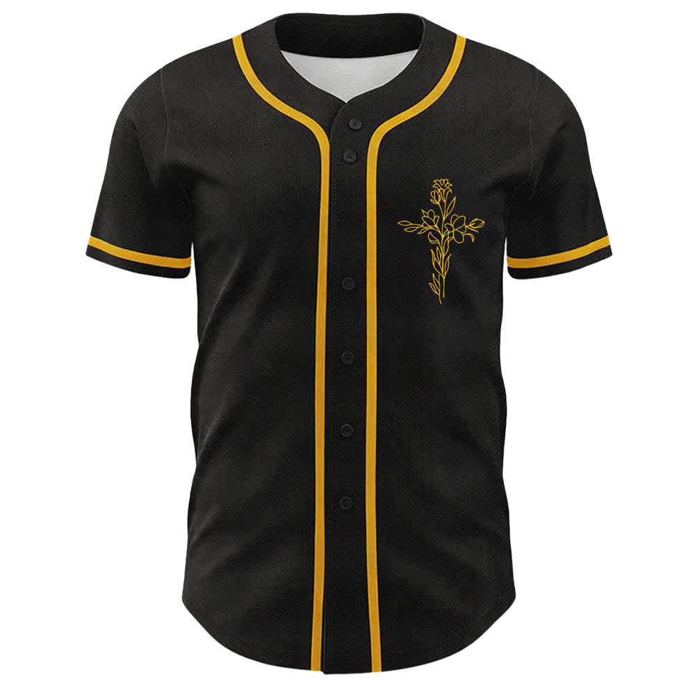 Christianartworkshop Glaube statt Angst Lammschädel Kreuz Christliches Unisex-Baseballtrikot - image 5