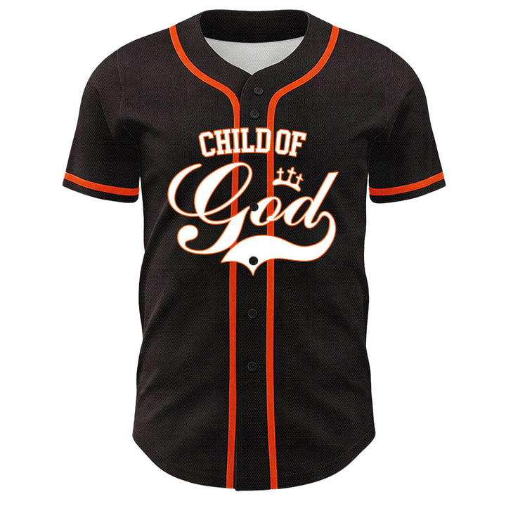 Christianartworkshop Ich bin ein Kind Gottes Lammkronen-Grafik Unisex-Baseballtrikot - image 20