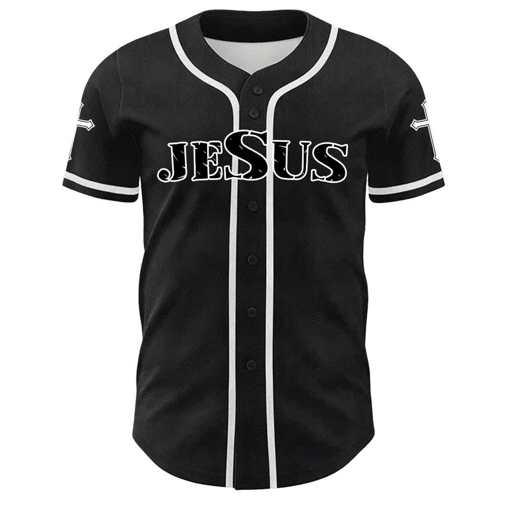 Christianartworkshop Jesus Jungfrau Maria Kruzifix Kreuz Christliches Unisex Baseballtrikot - image 29