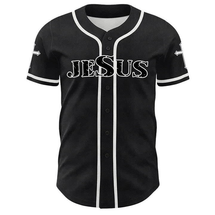 Christianartworkshop Jesus Jungfrau Maria Kruzifix Kreuz Christliches Unisex Baseballtrikot - image 29
