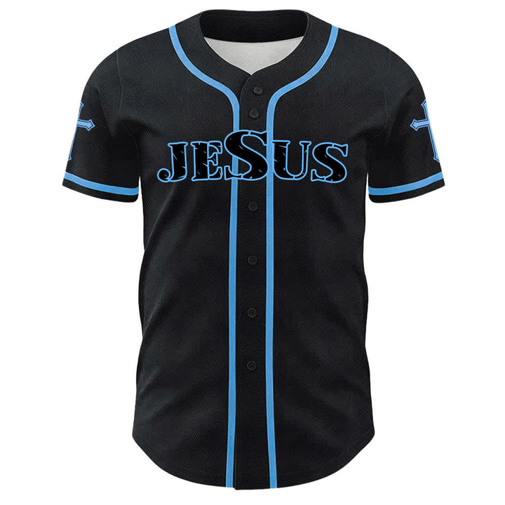 Christianartworkshop Jesus Jungfrau Maria Kruzifix Kreuz Christliches Unisex Baseballtrikot - image 32