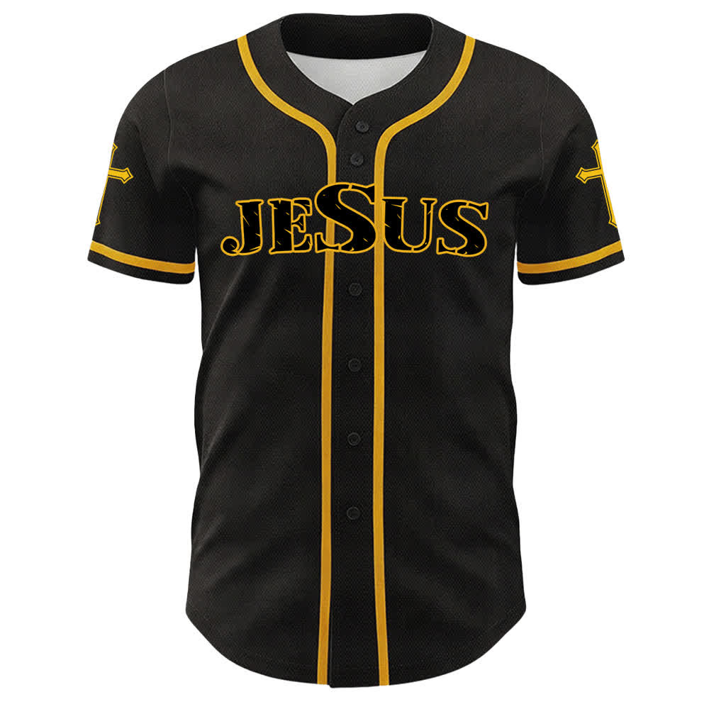 Christianartworkshop Jesus Jungfrau Maria Kruzifix Kreuz Christliches Unisex Baseballtrikot - image 35