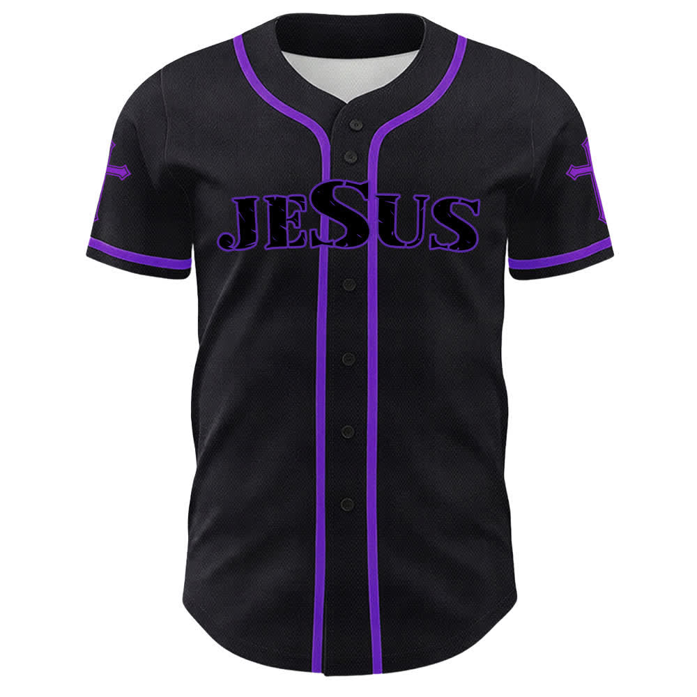 Christianartworkshop Jesus Jungfrau Maria Kruzifix Kreuz Christliches Unisex Baseballtrikot - image 47