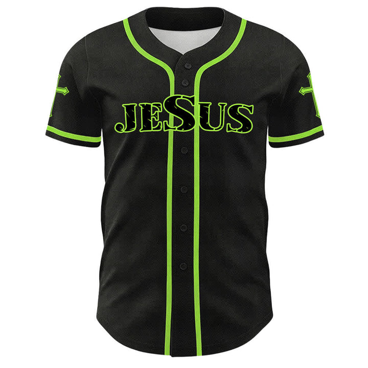 Christianartworkshop Jesus Jungfrau Maria Kruzifix Kreuz Christliches Unisex Baseballtrikot - image 38
