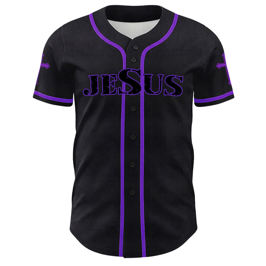 Christianartworkshop Jesus Jungfrau Maria Kruzifix Kreuz Christliches Unisex Baseballtrikot - image 26