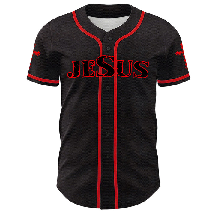 Christianartworkshop Jesus Jungfrau Maria Kruzifix Kreuz Christliches Unisex Baseballtrikot - image 17