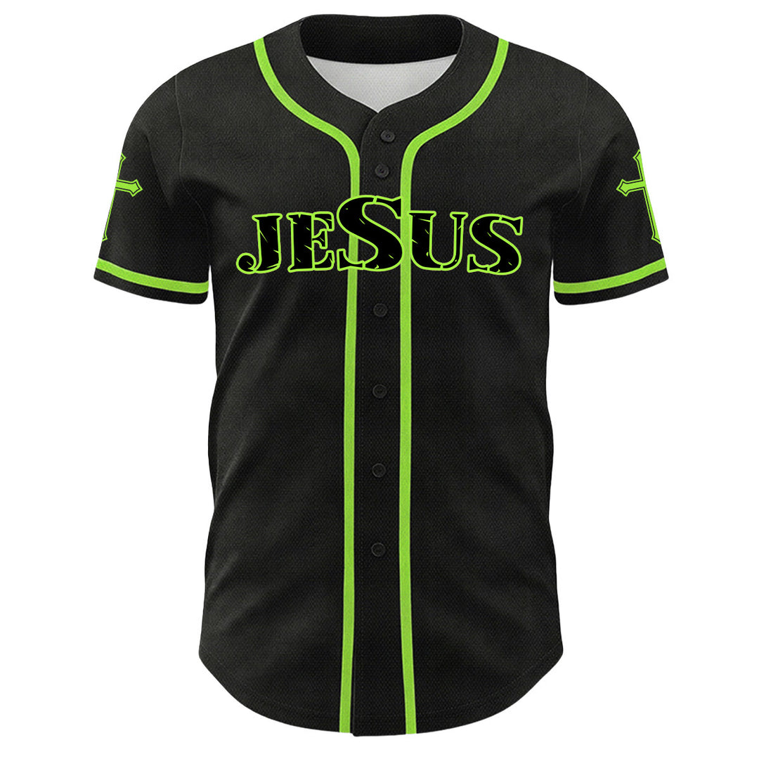 Christianartworkshop Jesus Jungfrau Maria Kruzifix Kreuz Christliches Unisex Baseballtrikot - image 23