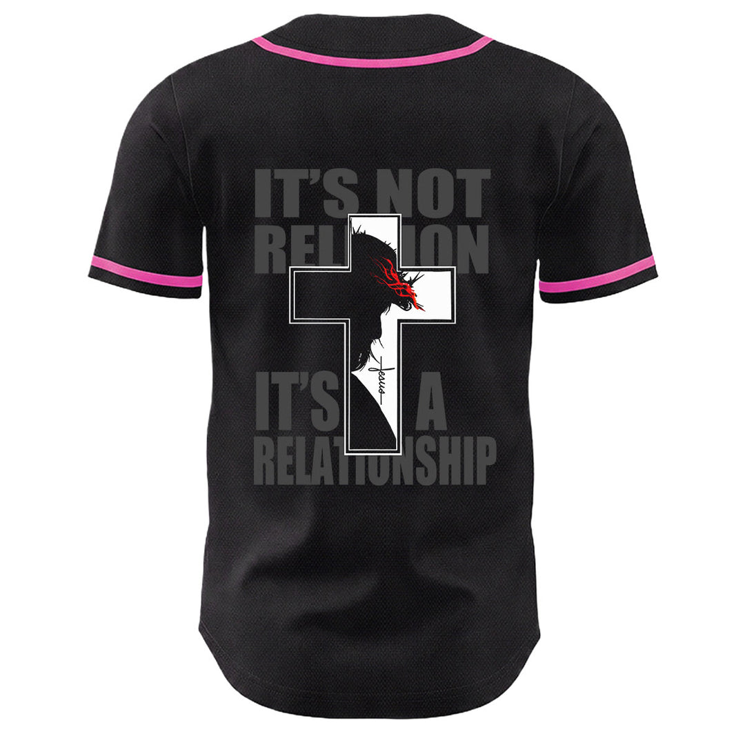 Baseballtrikot mit Motiv: Christliche Jungfrau Maria, Jesus, Kruzifix, Kreuz - image 7