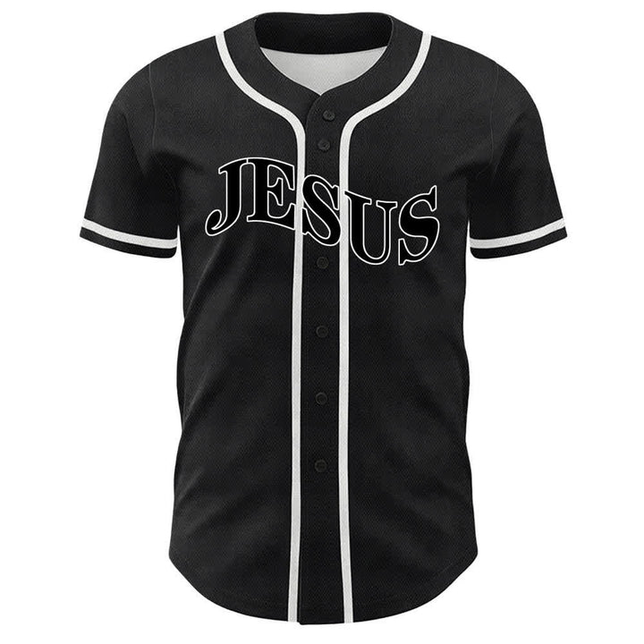 Christianartworkshop Jesus ist König Johannes 3:16 Unisex-Baseballtrikot - image 5