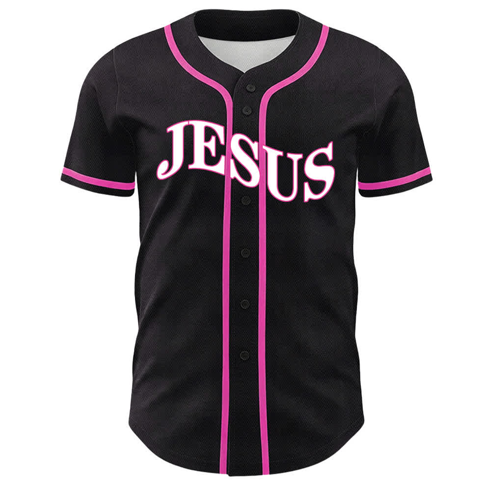 Christianartworkshop Jesus ist König Johannes 3:16 Unisex-Baseballtrikot - image 8