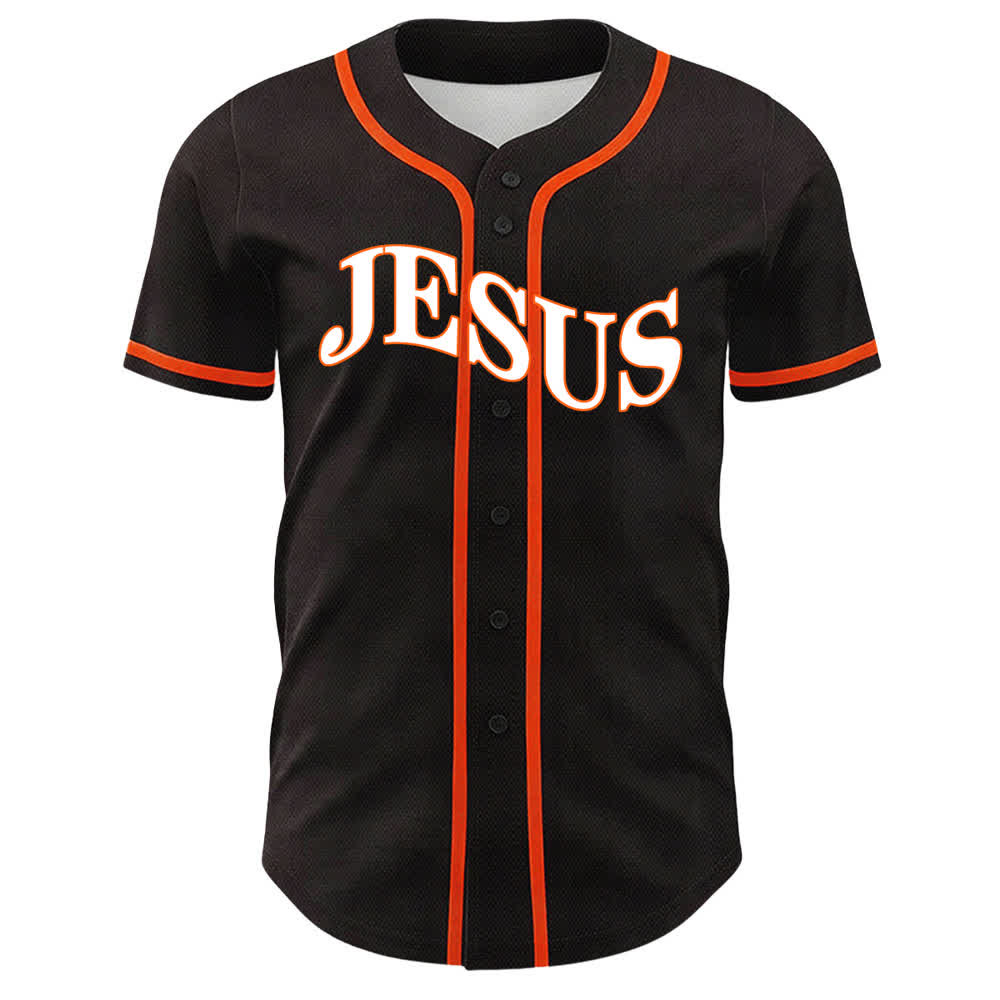 Christianartworkshop Jesus ist König Johannes 3:16 Unisex-Baseballtrikot - image 17