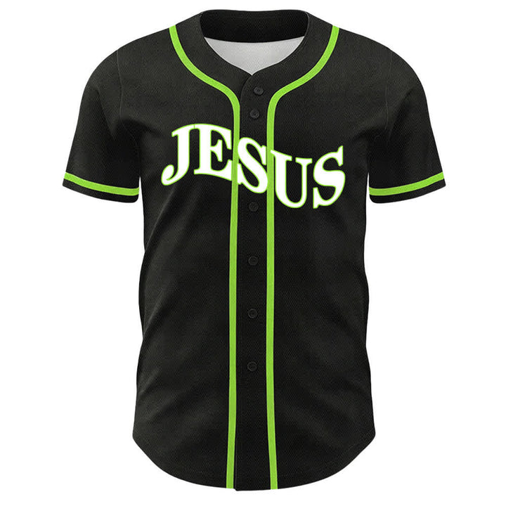 Christianartworkshop Jesus ist König Johannes 3:16 Unisex-Baseballtrikot - image 20