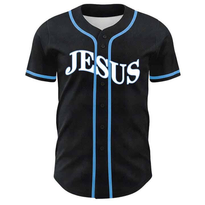 Christianartworkshop Jesus ist König Johannes 3:16 Unisex-Baseballtrikot - image 11