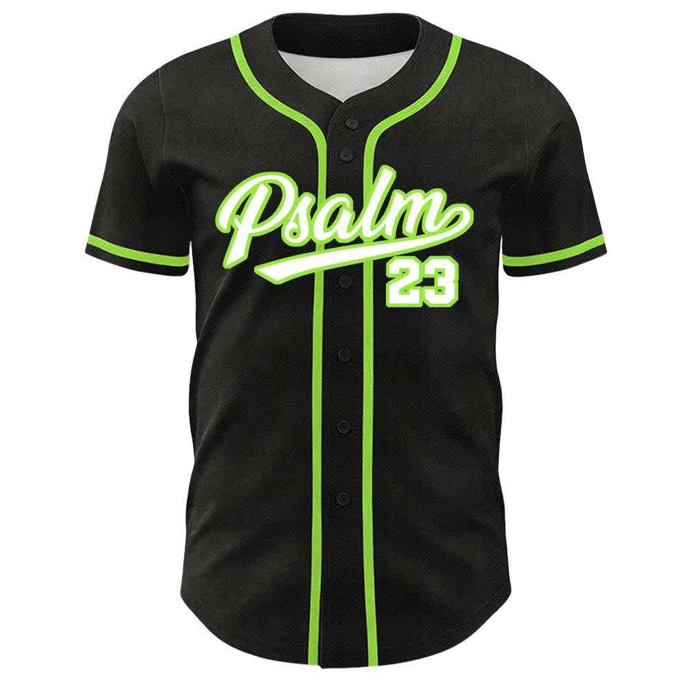 Christianartworkshop Psalm 23 Der Herr ist mein Hirte Unisex Baseballtrikot - image 20