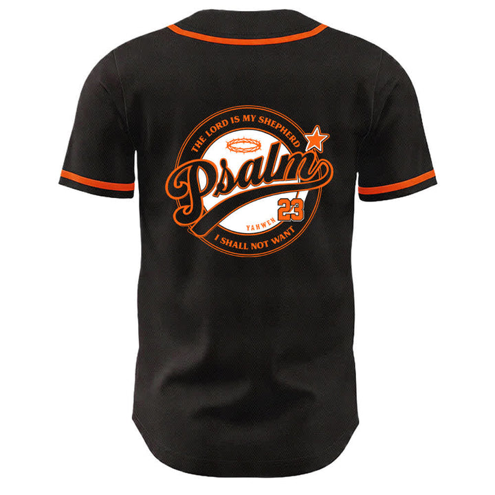 Christianartworkshop Psalm 23 Der Herr ist mein Hirte Unisex Baseballtrikot - image 16