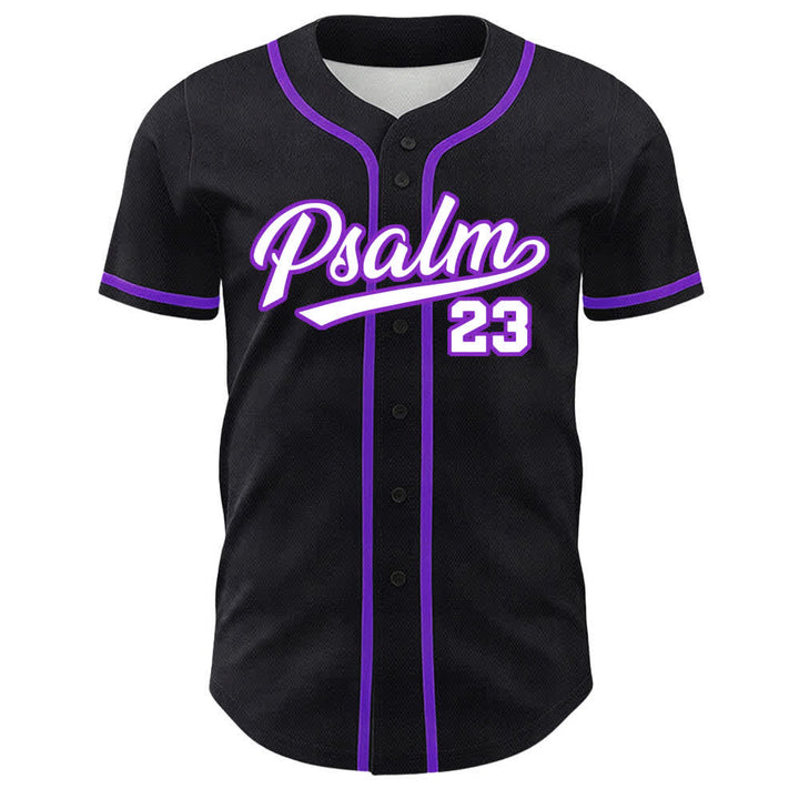 Christianartworkshop Psalm 23 Der Herr ist mein Hirte Unisex Baseballtrikot - image 23