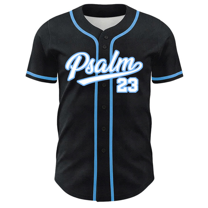 Christianartworkshop Psalm 23 Der Herr ist mein Hirte Unisex Baseballtrikot - image 5