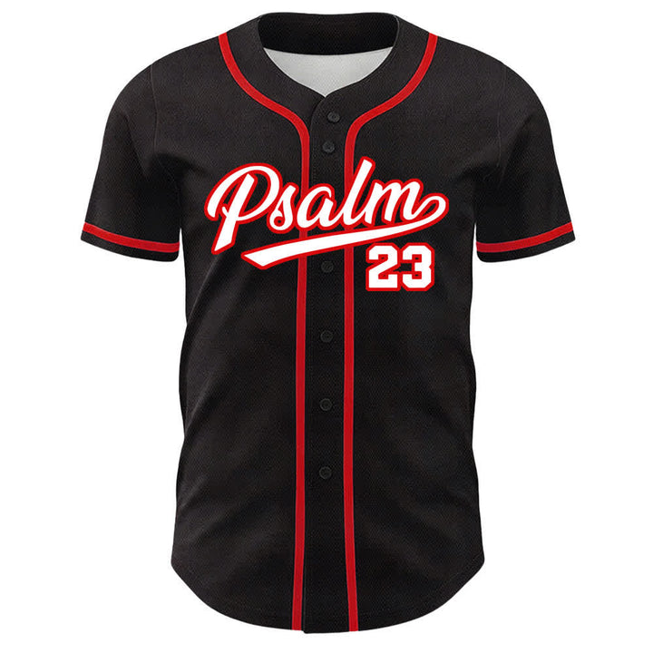Christianartworkshop Psalm 23 Der Herr ist mein Hirte Unisex Baseballtrikot - image 14