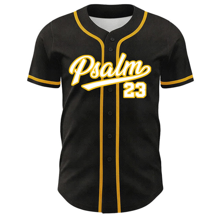 Christianartworkshop Psalm 23 Der Herr ist mein Hirte Unisex Baseballtrikot - image 8