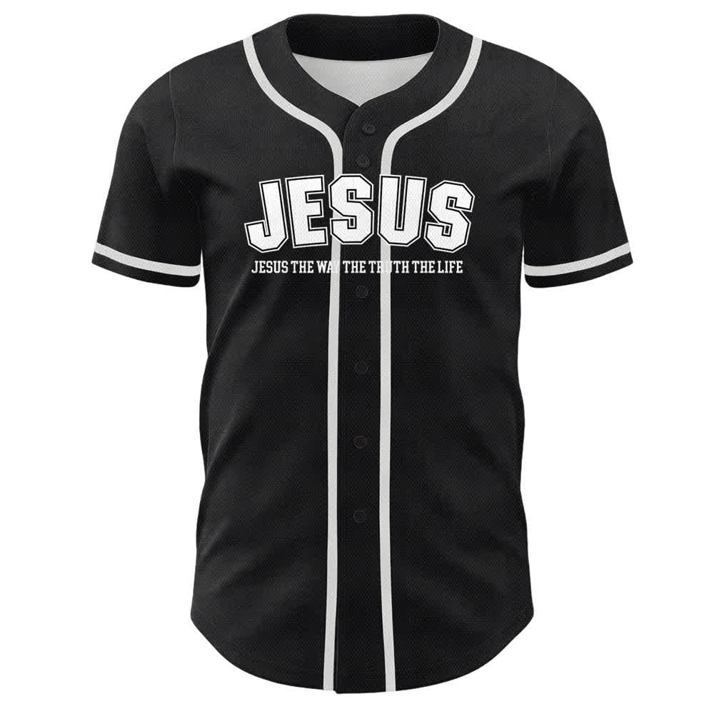 Christianartworkshop Jesus Psalm 23 Der Herr ist mein Hirte Unisex Baseballtrikot - image 8
