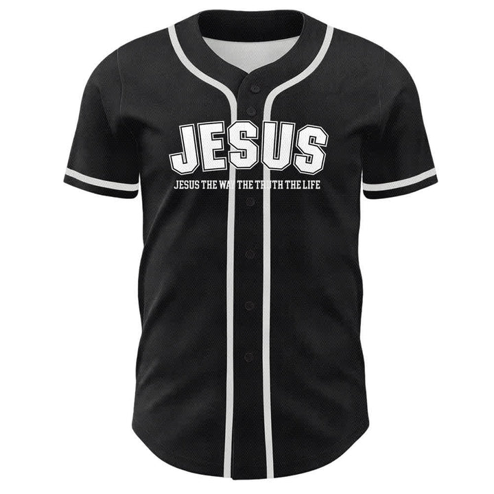 Christianartworkshop Jesus Psalm 23 Der Herr ist mein Hirte Unisex Baseballtrikot - image 8