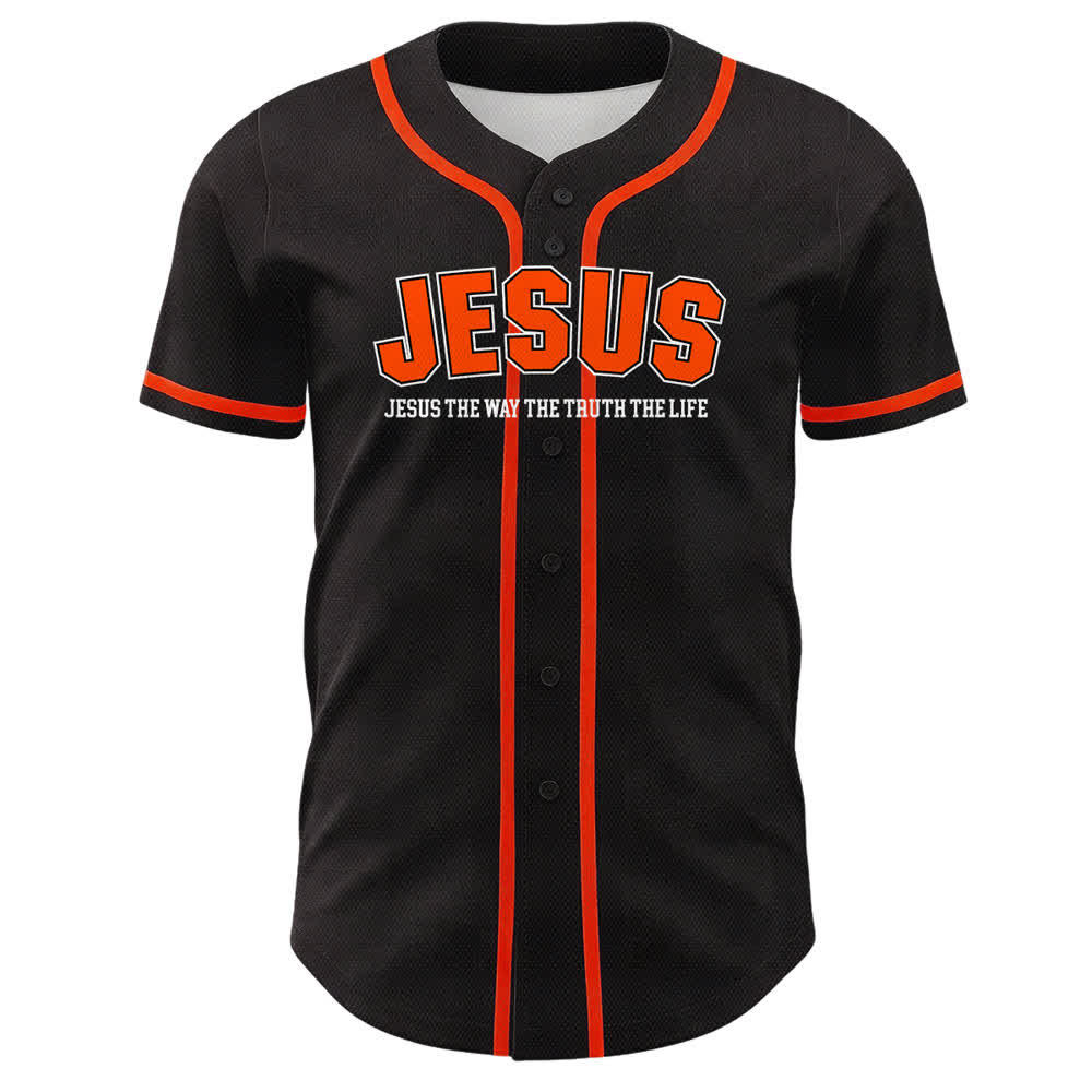 Christianartworkshop Jesus Psalm 23 Der Herr ist mein Hirte Unisex Baseballtrikot - image 17