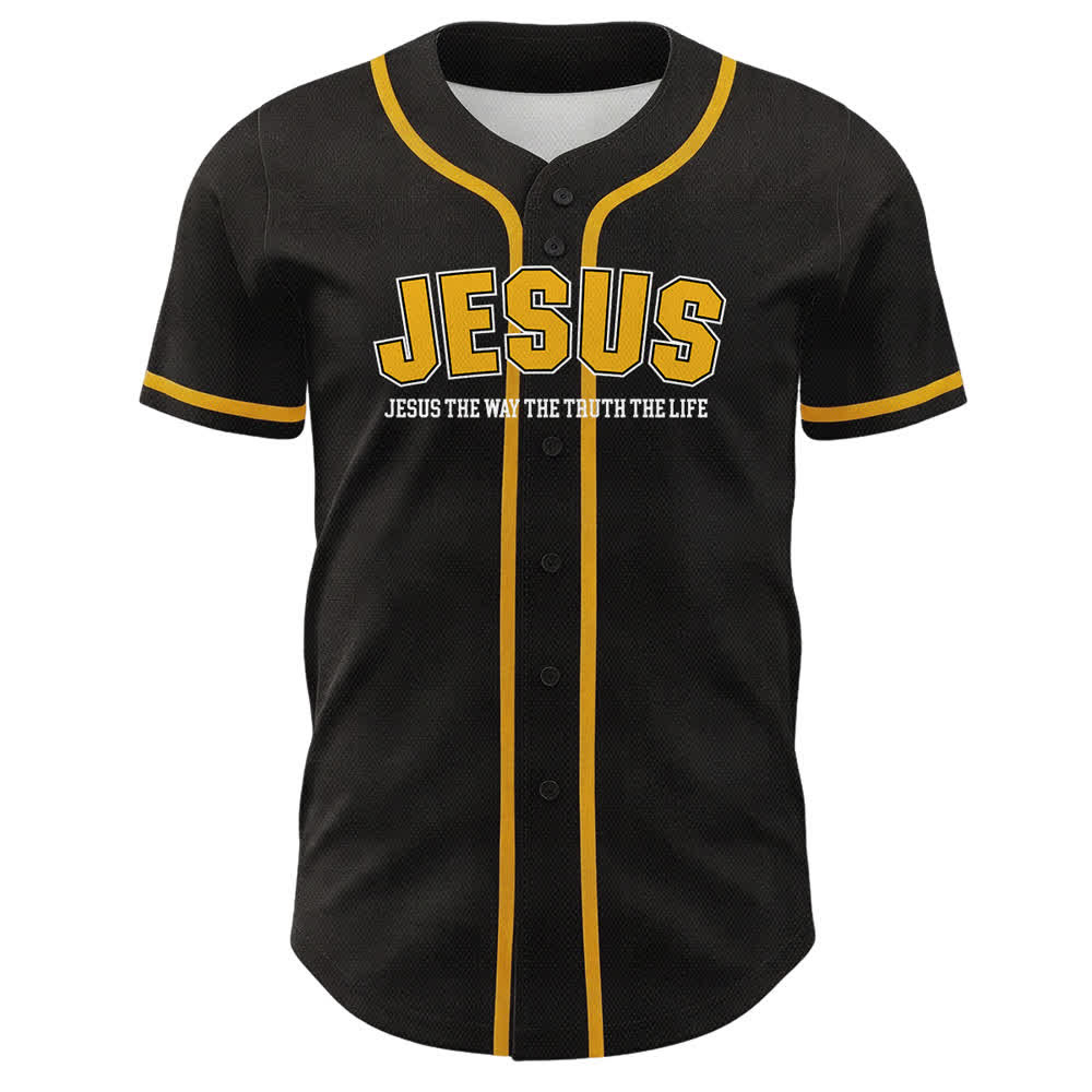 Christianartworkshop Jesus Psalm 23 Der Herr ist mein Hirte Unisex Baseballtrikot - image 2