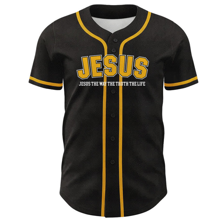 Christianartworkshop Jesus Psalm 23 Der Herr ist mein Hirte Unisex Baseballtrikot - image 2