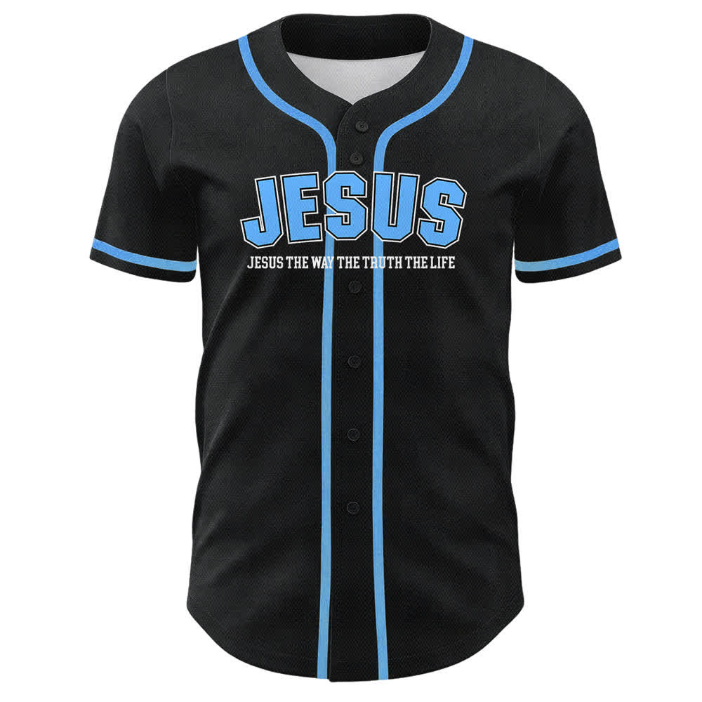 Christianartworkshop Jesus Psalm 23 Der Herr ist mein Hirte Unisex Baseballtrikot - image 5