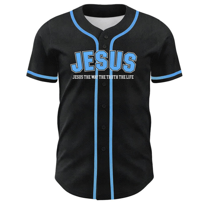 Christianartworkshop Jesus Psalm 23 Der Herr ist mein Hirte Unisex Baseballtrikot - image 5