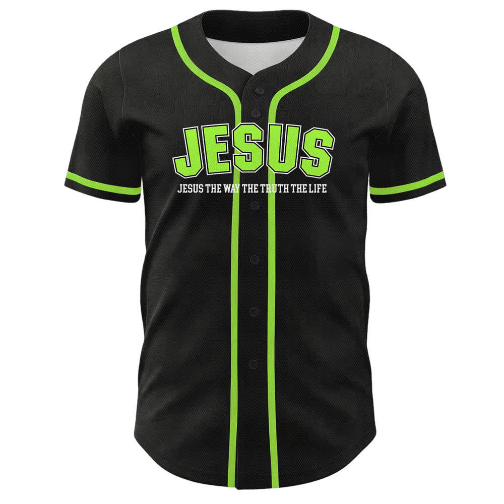 Christianartworkshop Jesus Psalm 23 Der Herr ist mein Hirte Unisex Baseballtrikot - image 20