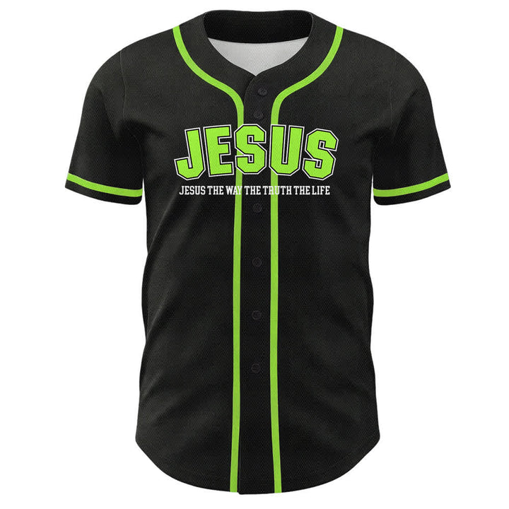 Christianartworkshop Jesus Psalm 23 Der Herr ist mein Hirte Unisex Baseballtrikot - image 20