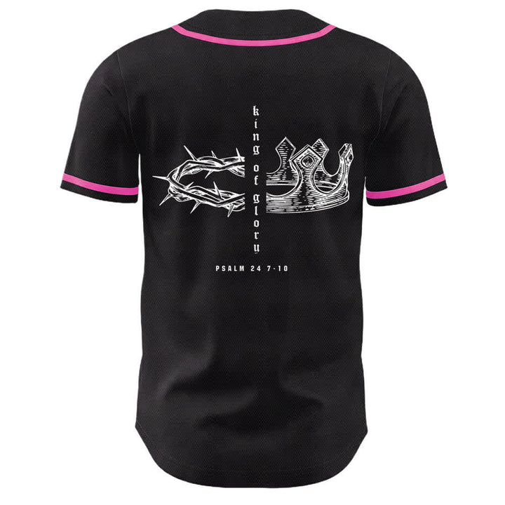 Christianartworkshop Jahwe 24 König der Herrlichkeit Psalm 24 Unisex-Baseballtrikot - image 8