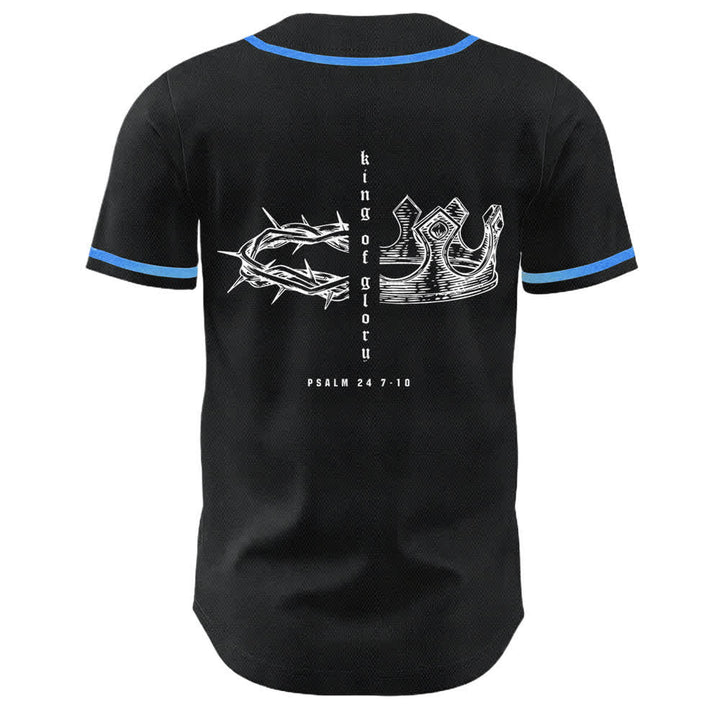 Christianartworkshop Jahwe 24 König der Herrlichkeit Psalm 24 Unisex-Baseballtrikot - image 2