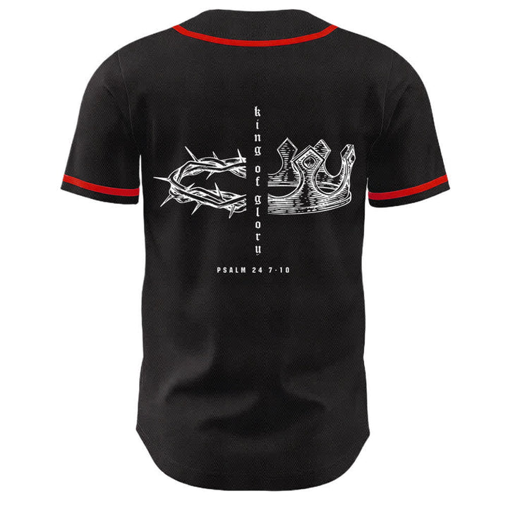 Christianartworkshop Jahwe 24 König der Herrlichkeit Psalm 24 Unisex-Baseballtrikot - image 11