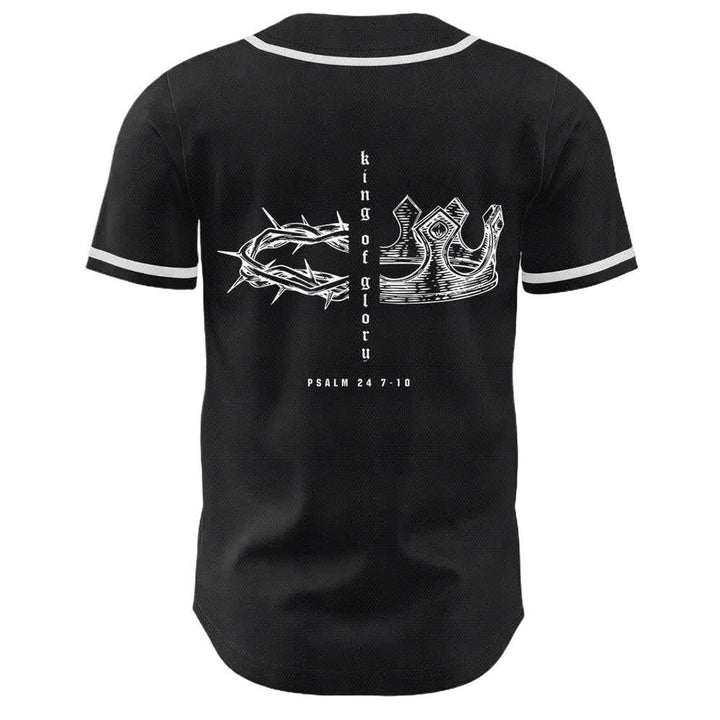 Christianartworkshop Jahwe 24 König der Herrlichkeit Psalm 24 Unisex-Baseballtrikot - image 20