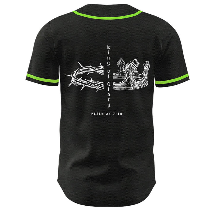 Christianartworkshop Jahwe 24 König der Herrlichkeit Psalm 24 Unisex-Baseballtrikot - image 17