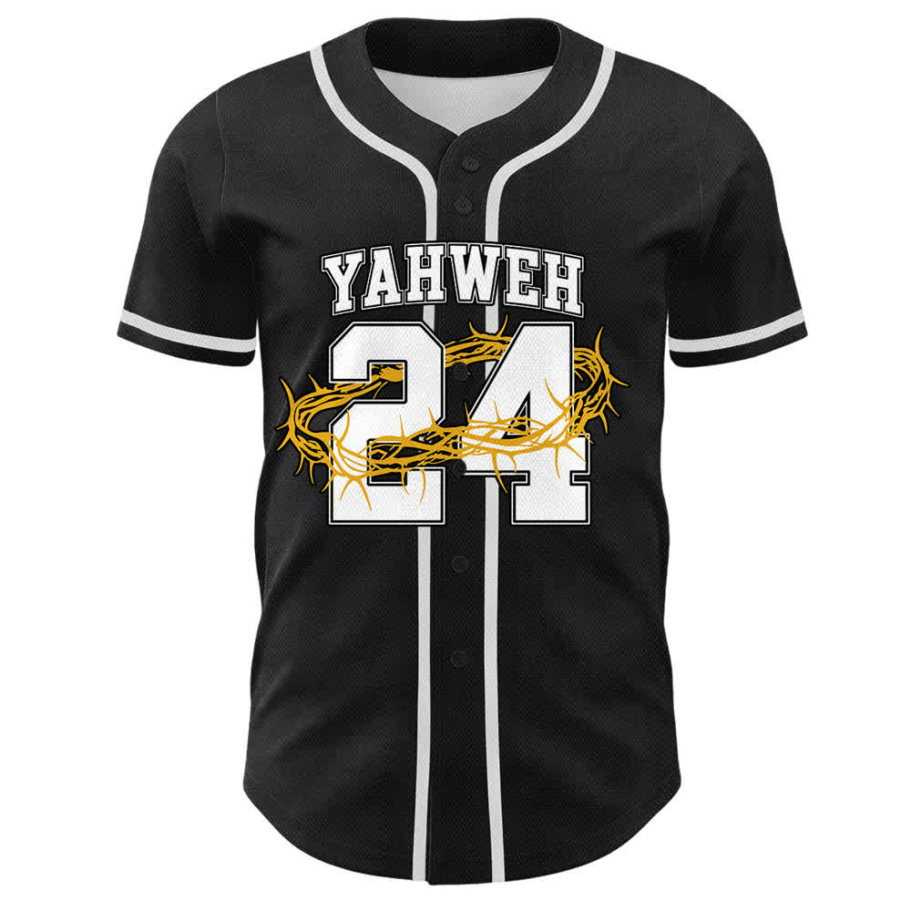 Christianartworkshop Jahwe 24 König der Herrlichkeit Psalm 24 Unisex-Baseballtrikot - image 19