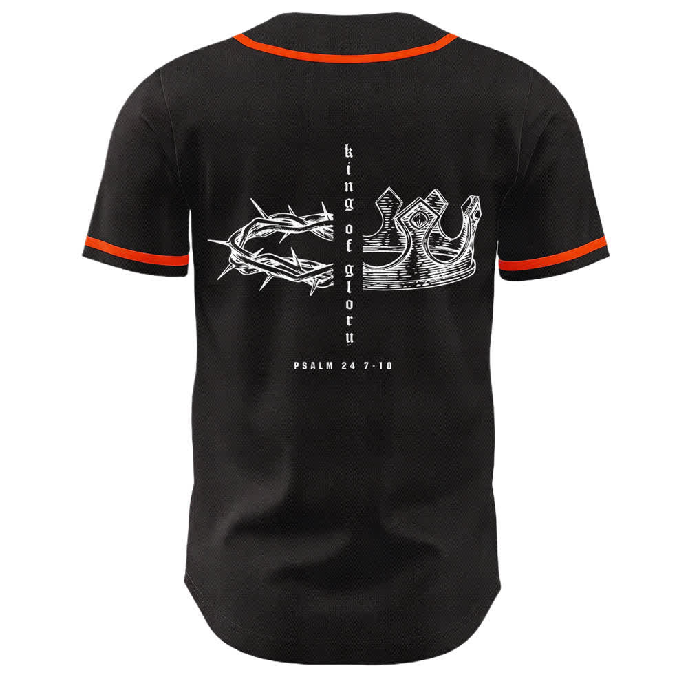 Christianartworkshop Jahwe 24 König der Herrlichkeit Psalm 24 Unisex-Baseballtrikot - image 14