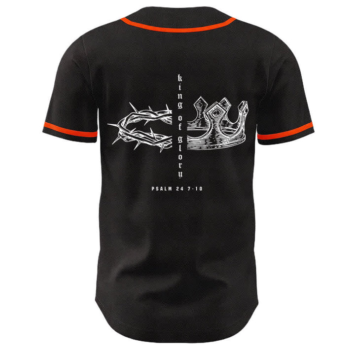 Christianartworkshop Jahwe 24 König der Herrlichkeit Psalm 24 Unisex-Baseballtrikot - image 14