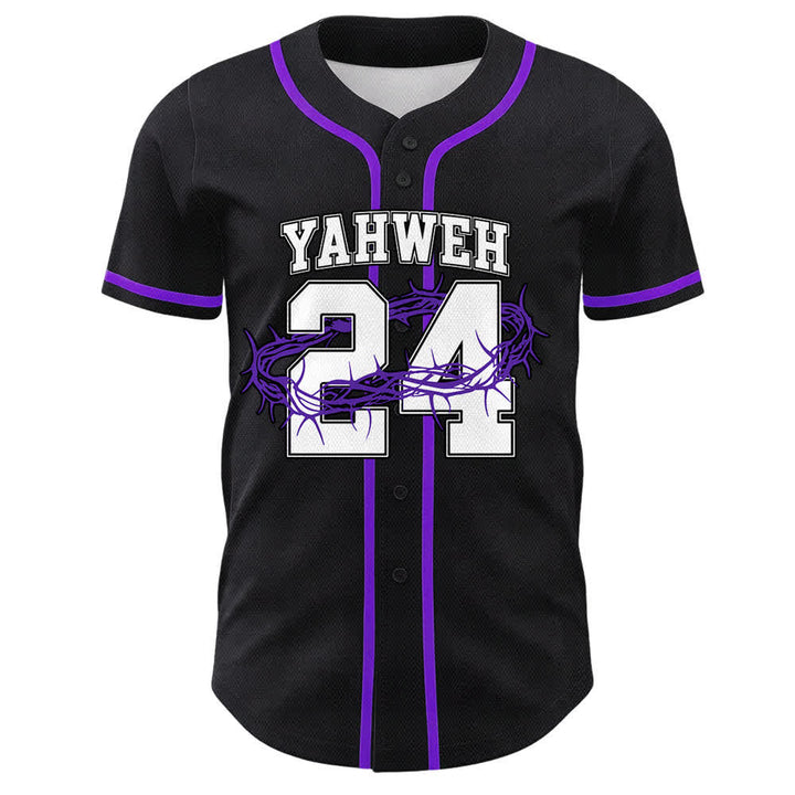 Christianartworkshop Jahwe 24 König der Herrlichkeit Psalm 24 Unisex-Baseballtrikot - image 22