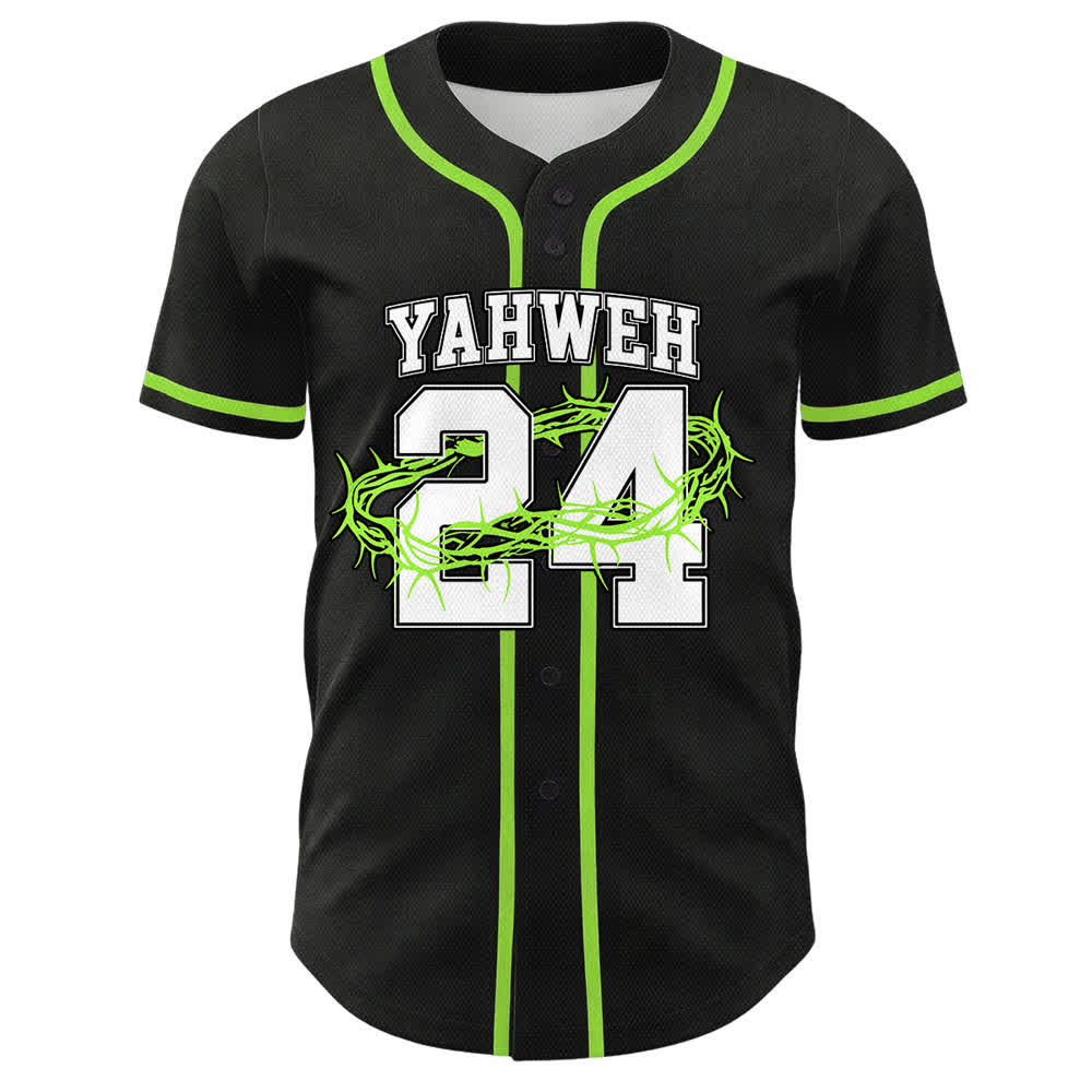 Christianartworkshop Jahwe 24 König der Herrlichkeit Psalm 24 Unisex-Baseballtrikot - image 16
