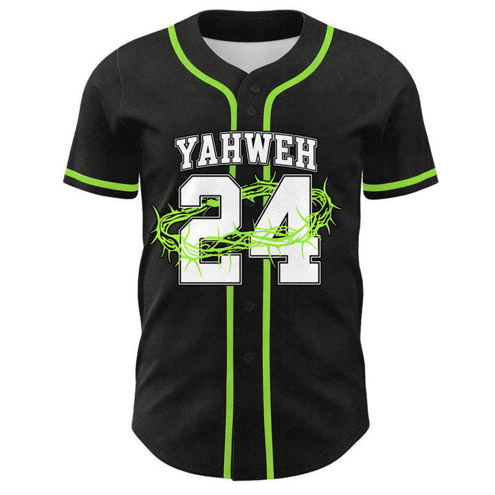 Christianartworkshop Jahwe 24 König der Herrlichkeit Psalm 24 Unisex-Baseballtrikot - image 16