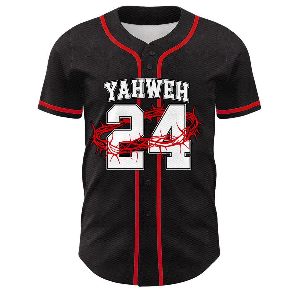 Christianartworkshop Jahwe 24 König der Herrlichkeit Psalm 24 Unisex-Baseballtrikot - image 10