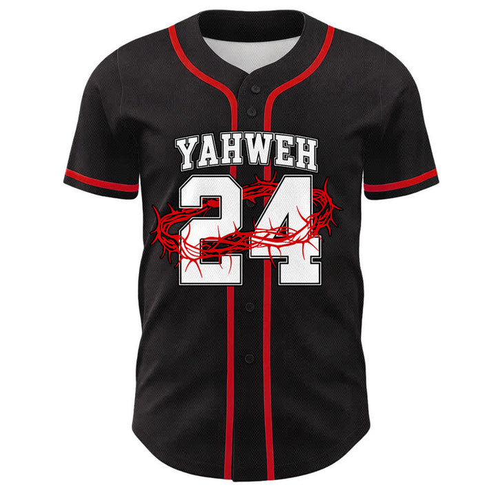 Christianartworkshop Jahwe 24 König der Herrlichkeit Psalm 24 Unisex-Baseballtrikot - image 10