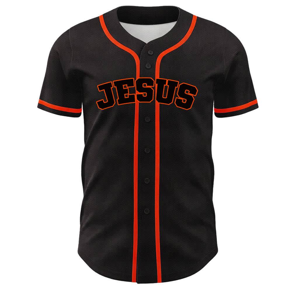 Christianartworkshop Team Jesus Nummer 7 Was Ist Ist Kommt Unisex Baseballtrikot - image 17