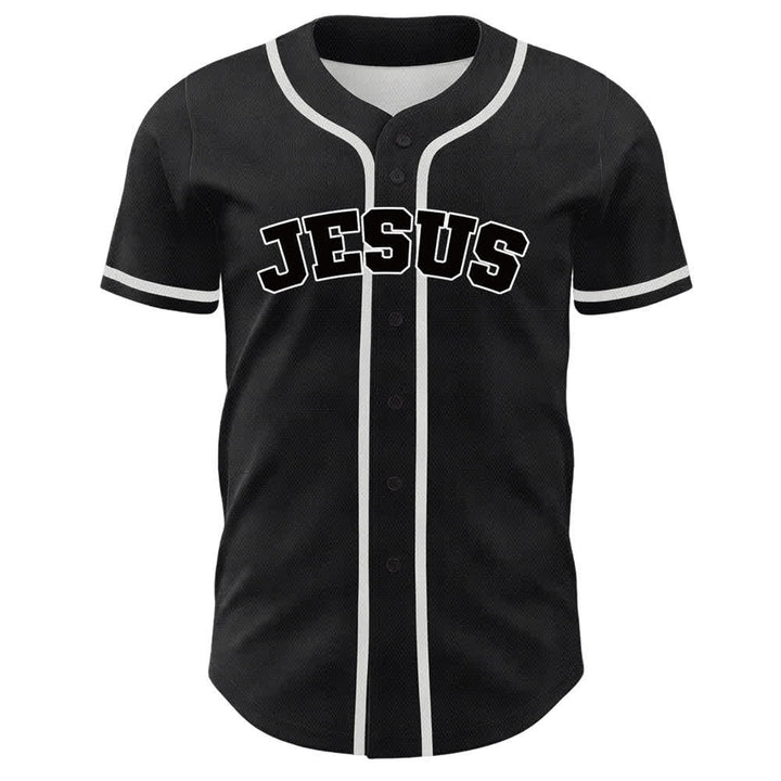 Christianartworkshop Team Jesus Nummer 7 Was Ist Ist Kommt Unisex Baseballtrikot - image 8